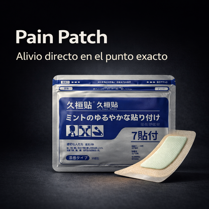 Pain Patch | Alivio directo en el punto exacto donde te duele