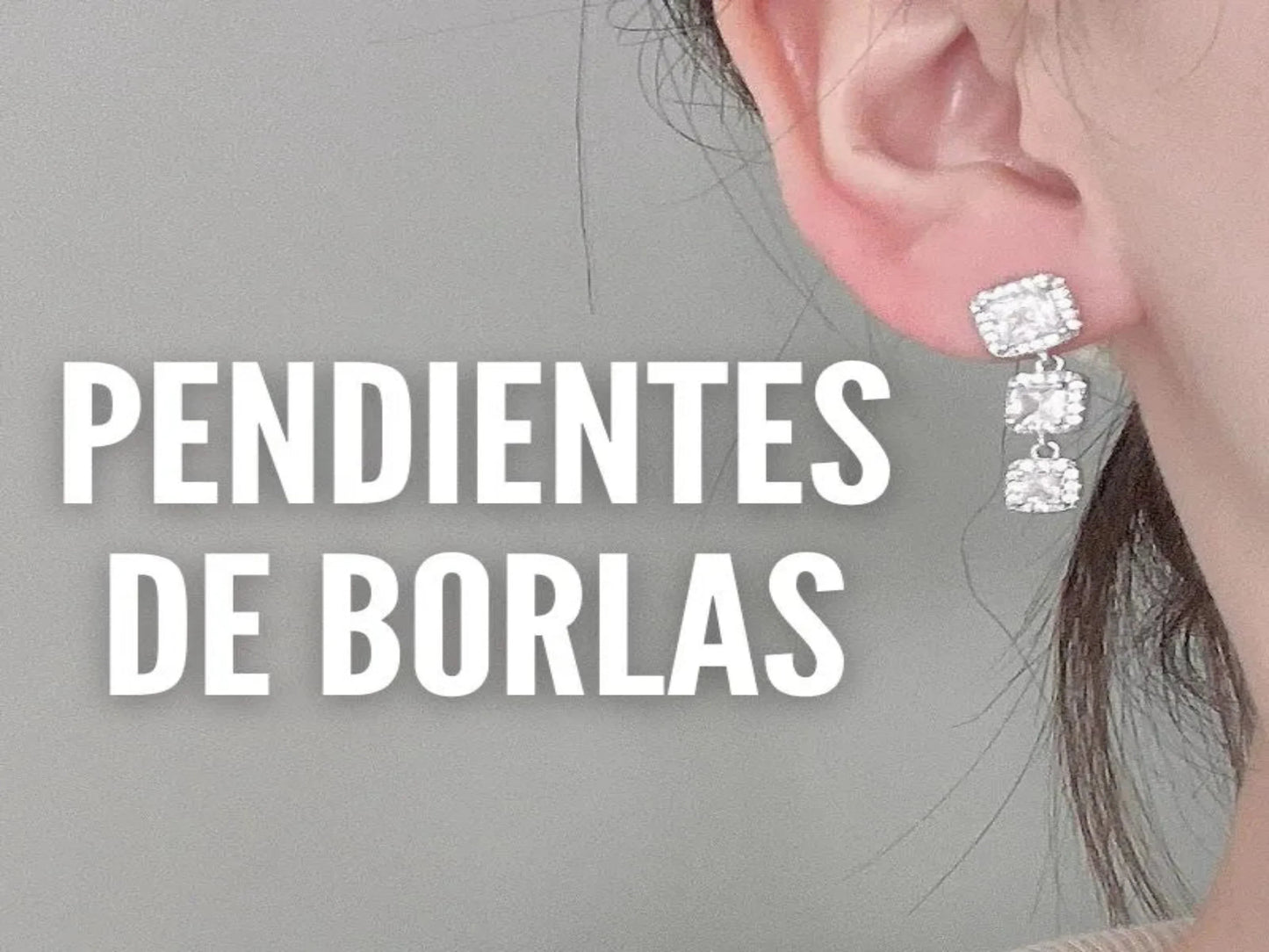 PENDIENTES DE BORLAS