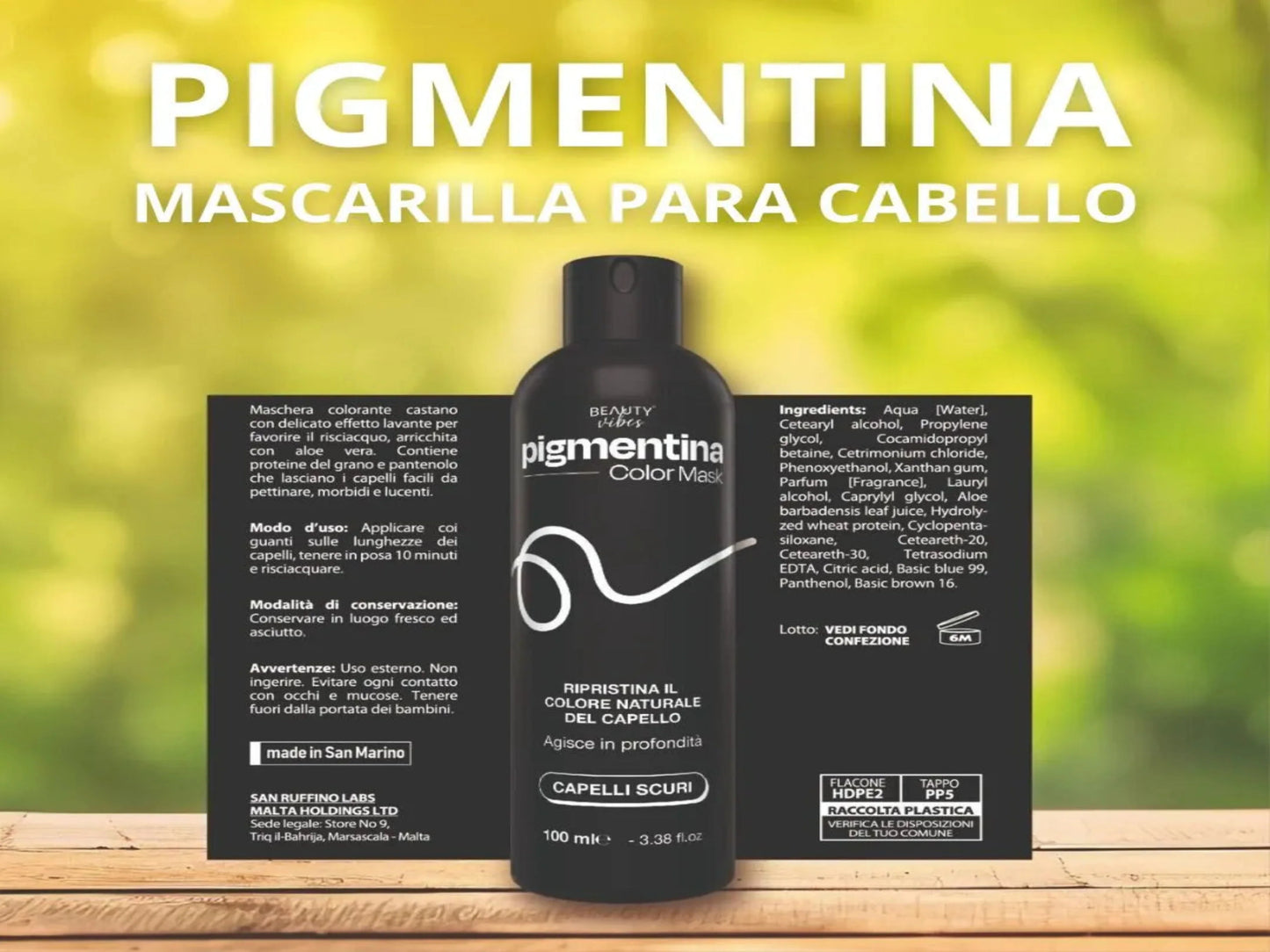 PIGMENTINA - MASCARILLA PARA CABELLO