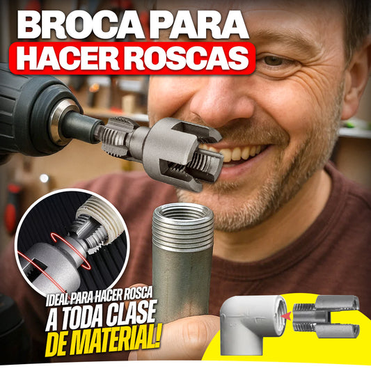 ThreadMaster™ | Broca macho para hacer roscas precisas y limpias
