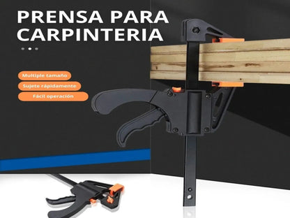 PRENSA PARA CARPINTERIA (8 PULGADAS) X2