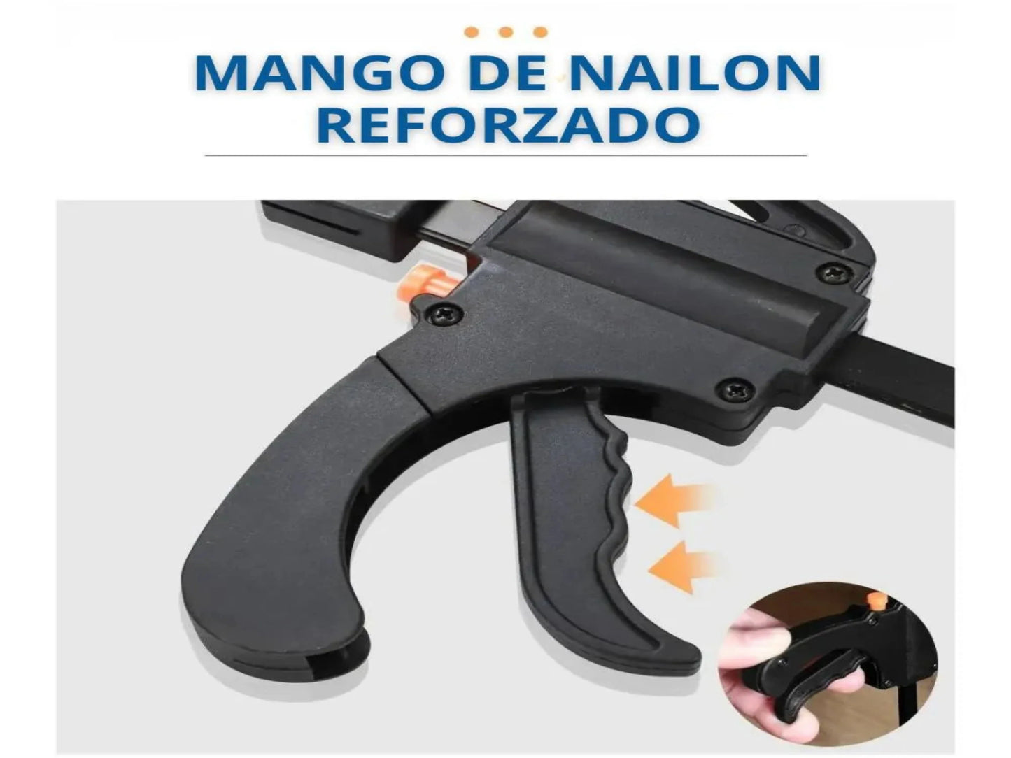PRENSA PARA CARPINTERIA (8 PULGADAS) X2