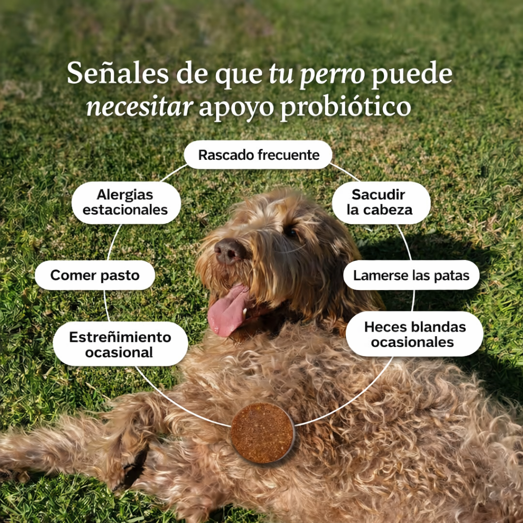 Conoce el primer probiótico masticable suave para perros clínicamente estudiado