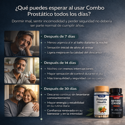 ProstaFlow® | Orina sin urgencia y descansa mejor por la noche