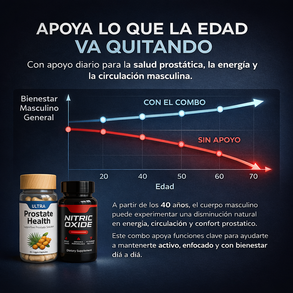 PROSTATE MAX™ | Recupera en 30 días lo que la edad te quitó durante años.