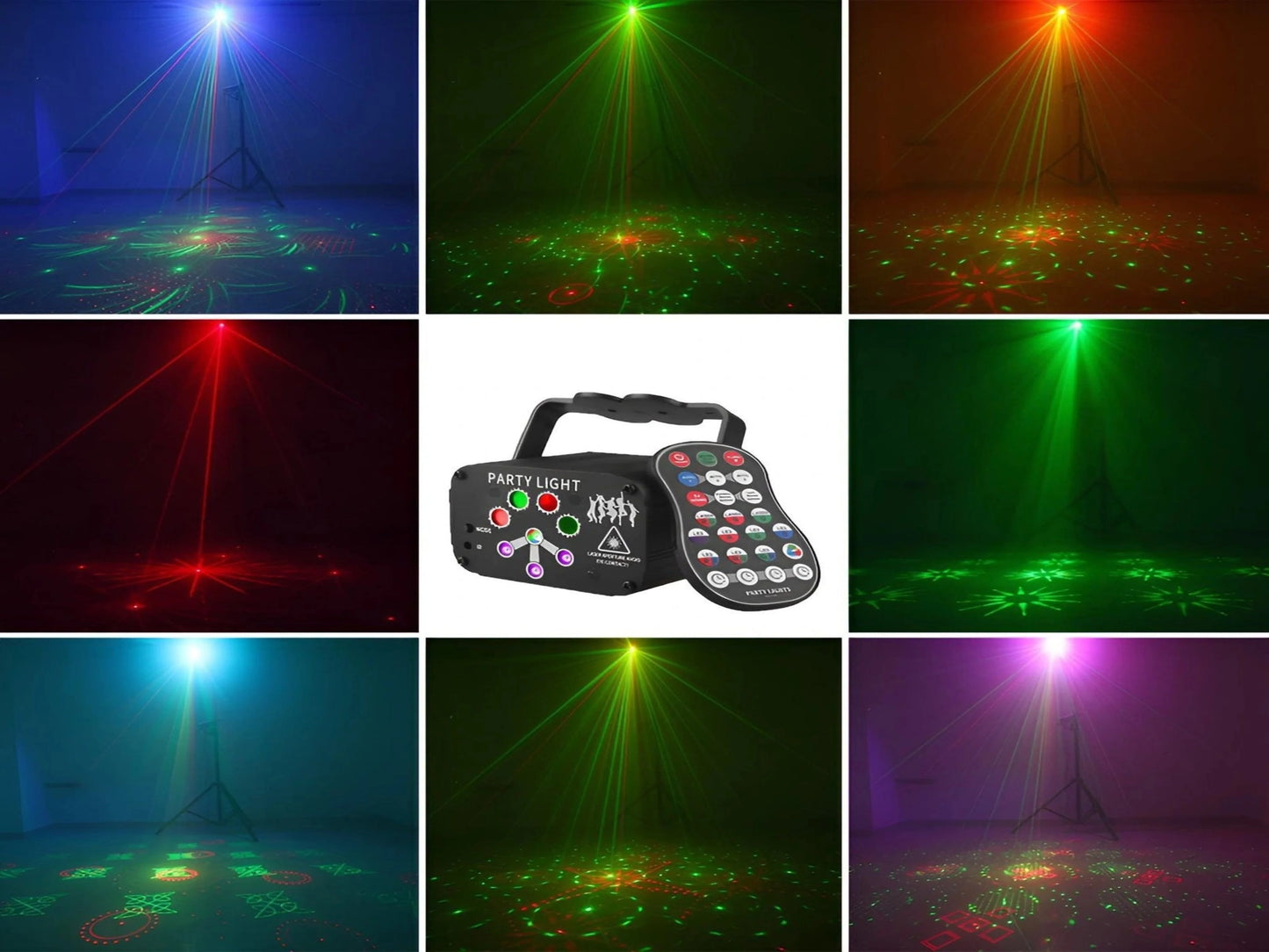 PROYECTOR DE LUZ LED PARA FIESTAS