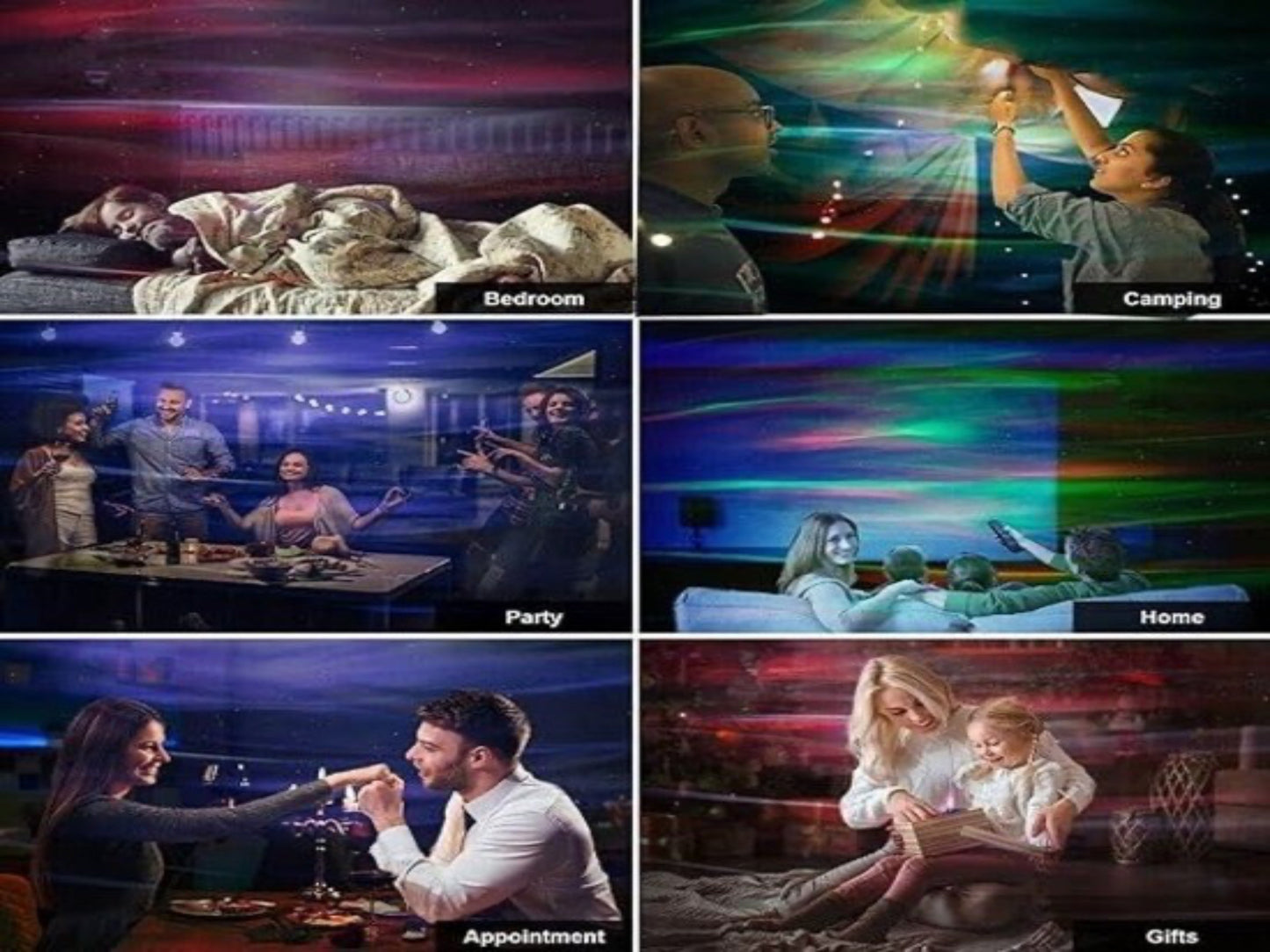 PROYECTOR DE AURORA LED