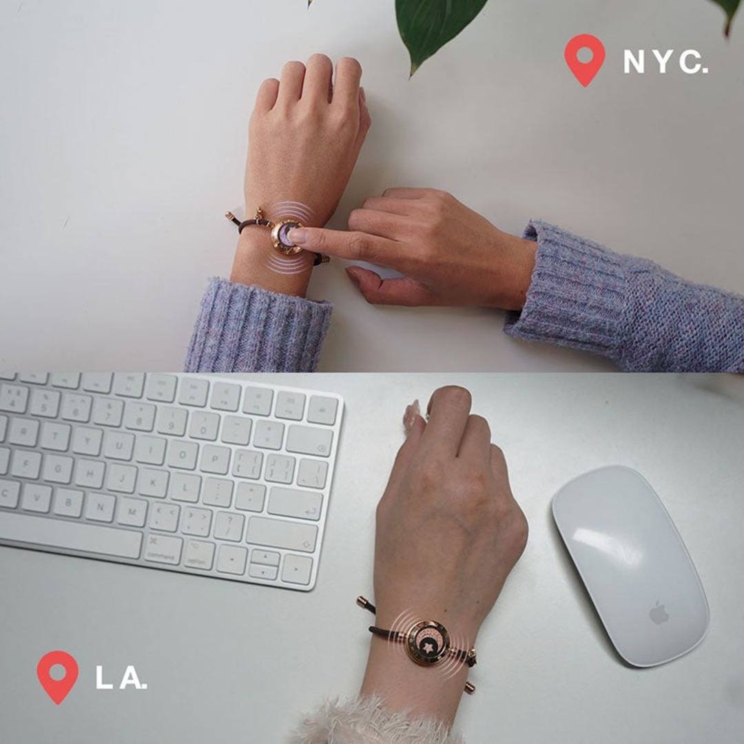PULSERAS TÁCTILES PARA PAREJAS