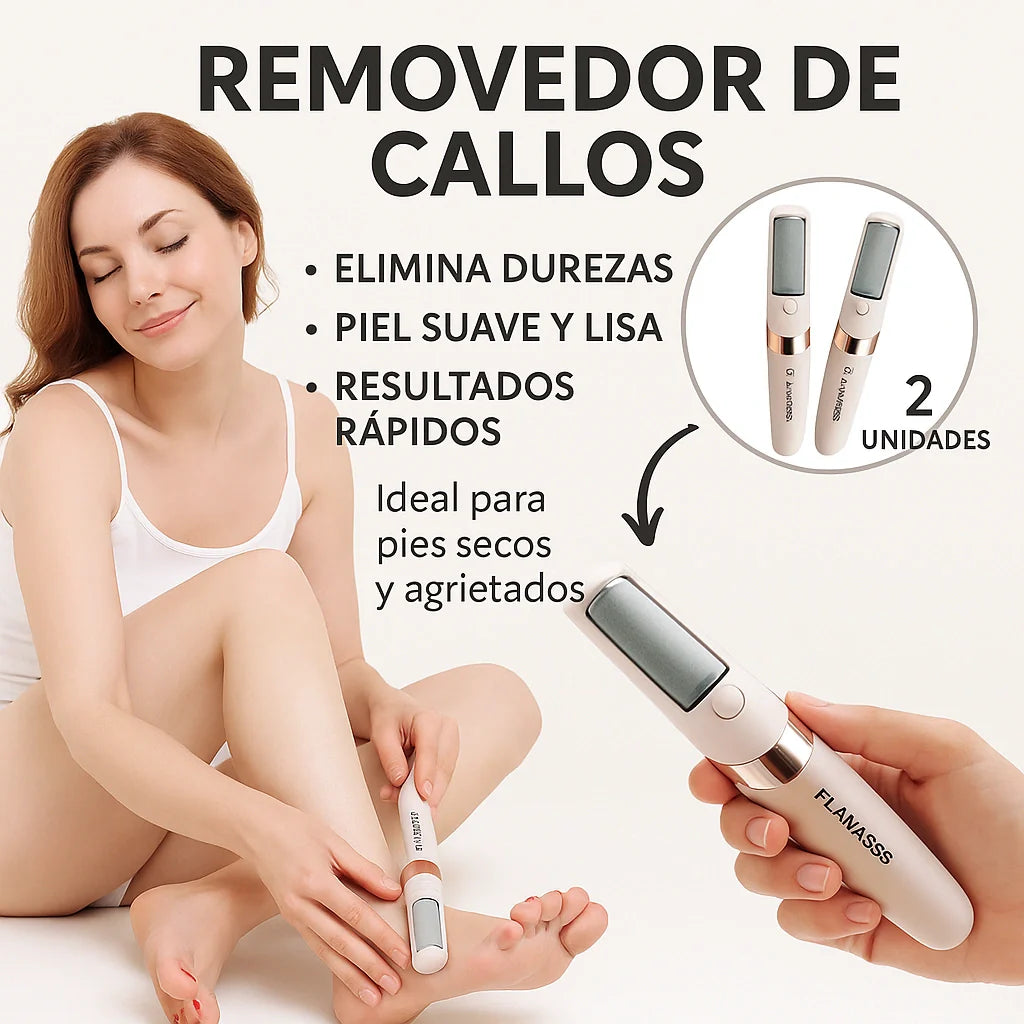 REMOVEDOR DE CALLOS (2 UNIDADES)