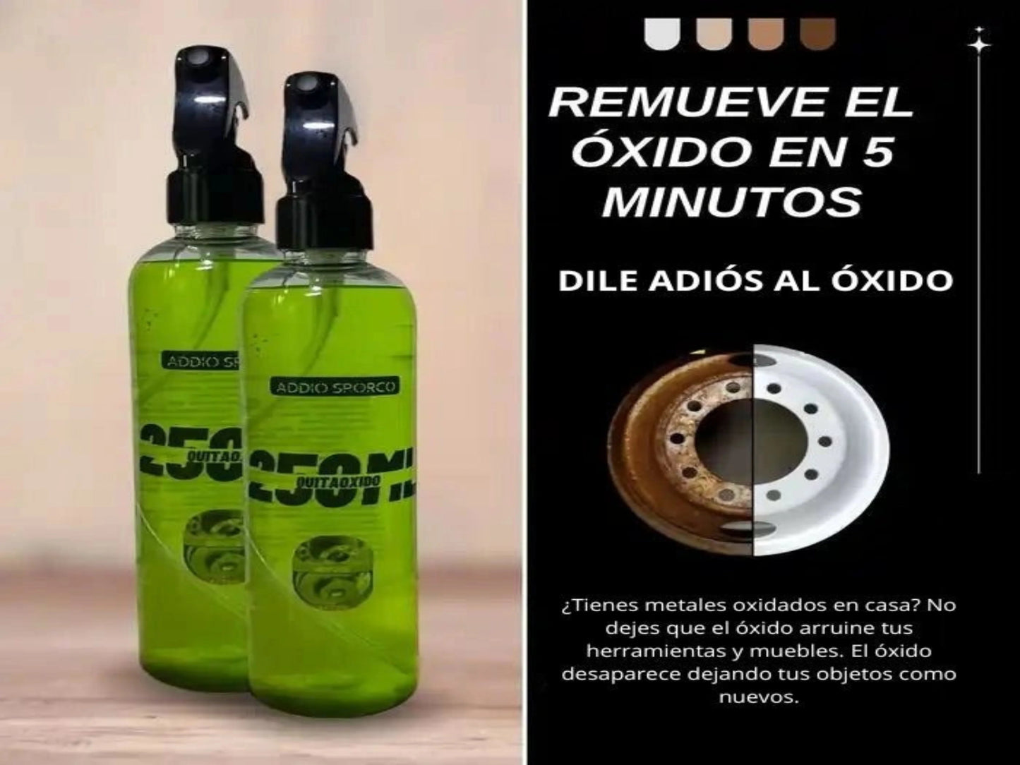 REMOVEDOR DE ÓXIDO