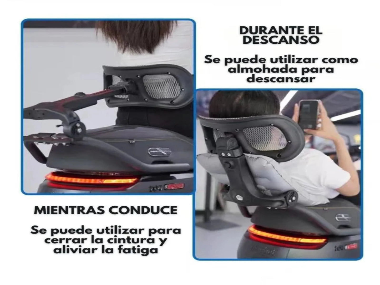 RESPALDO UNIVERSAL PARA MOTO