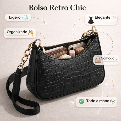 Bolso Retro Chic | Adiós al desorden que arruina tu look