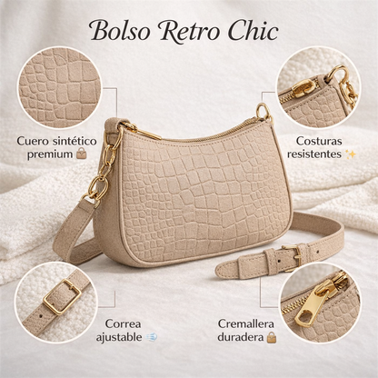 Bolso Retro Chic | Adiós al desorden que arruina tu look
