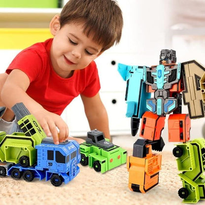 SET NUMEROS ROBOT TRANSFORMER