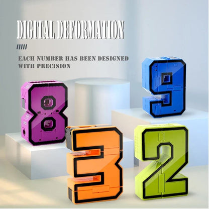 SET NUMEROS ROBOT TRANSFORMER