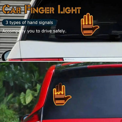 SEÑAL DE LUZ LED PARA CARRO