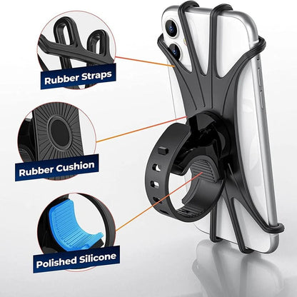 SOPORTE DE GOMA PARA CELULAR