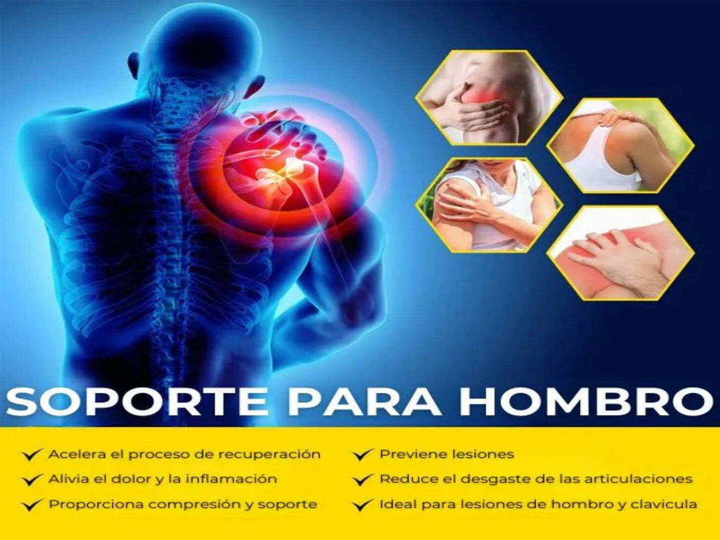 SOPORTE PARA HOMBRO