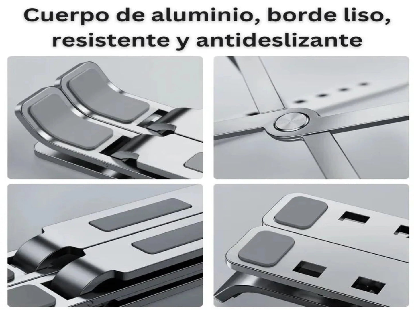 SOPORTE DE ALUMINIO PARA LAPTOP