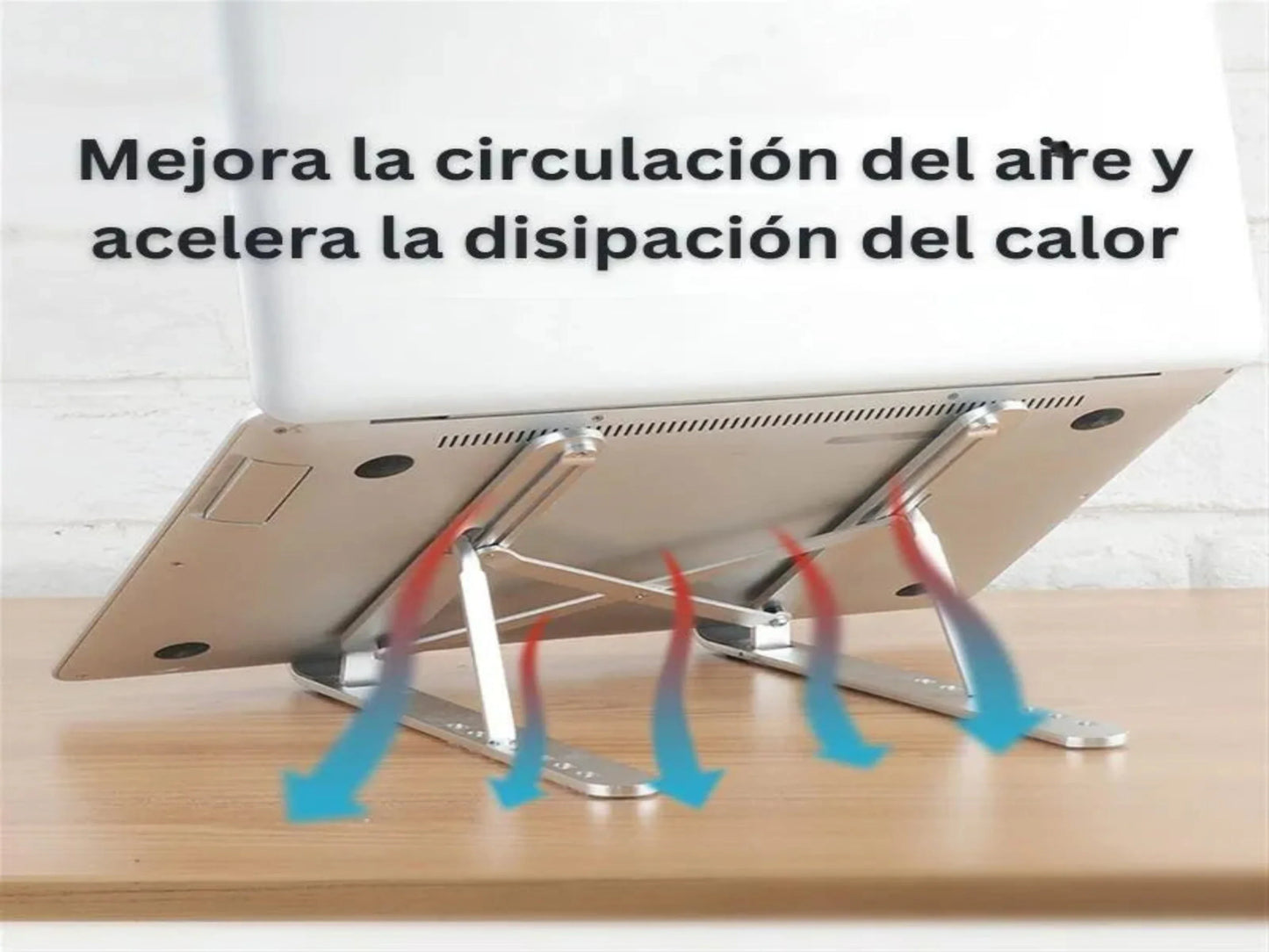 SOPORTE DE ALUMINIO PARA LAPTOP