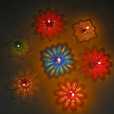SOPORTE PARA VELAS REFLECTANTE
