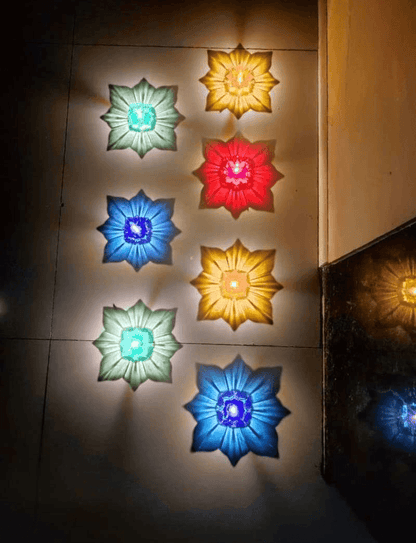 SOPORTE PARA VELAS REFLECTANTE