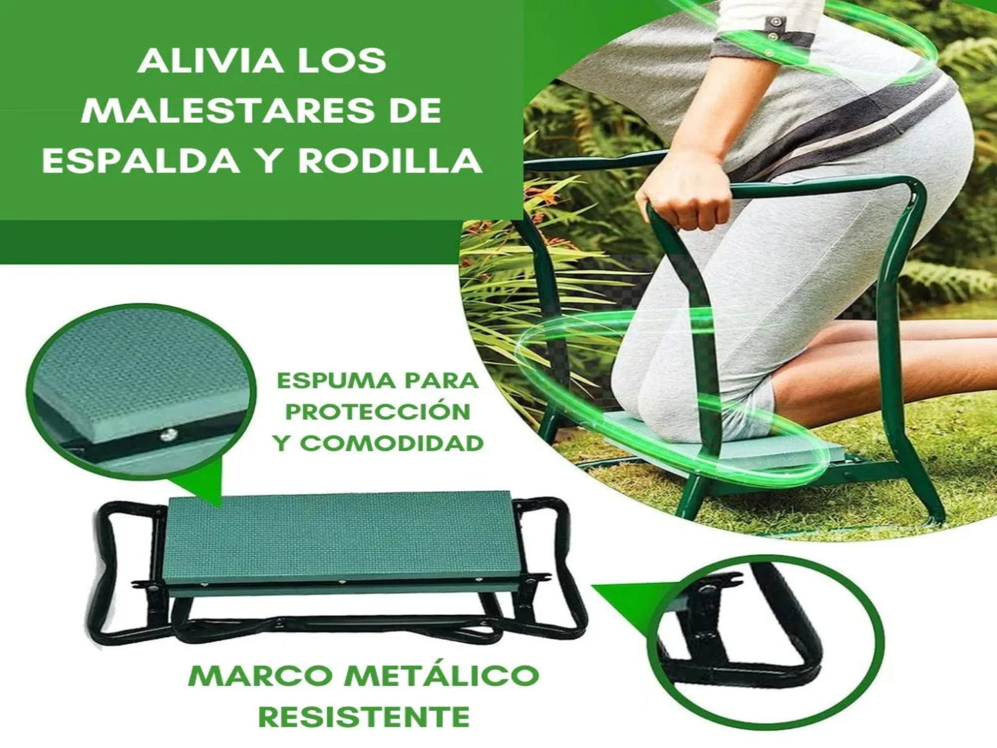 TABURETE PARA JARDINERIA
