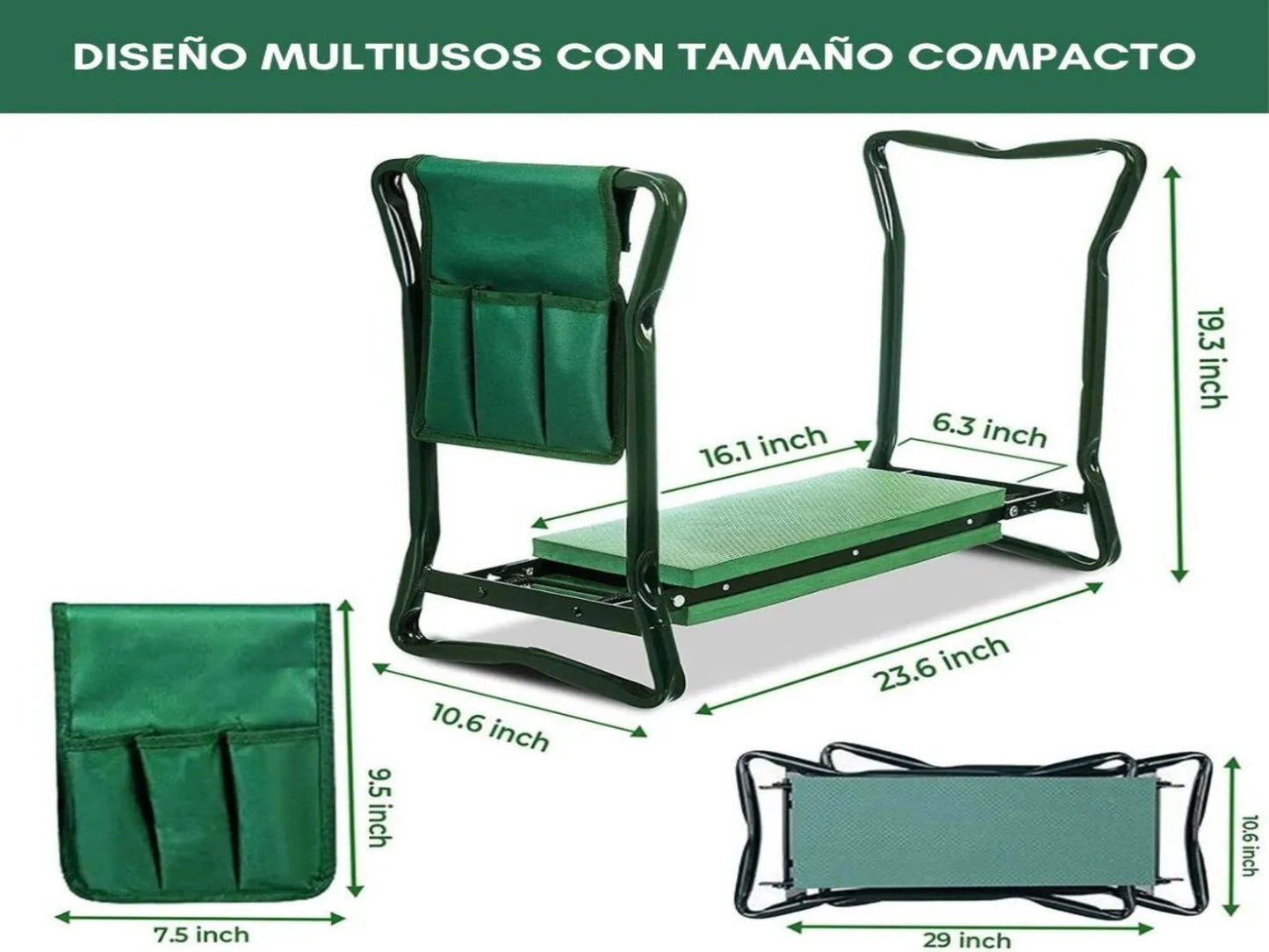 TABURETE PARA JARDINERIA