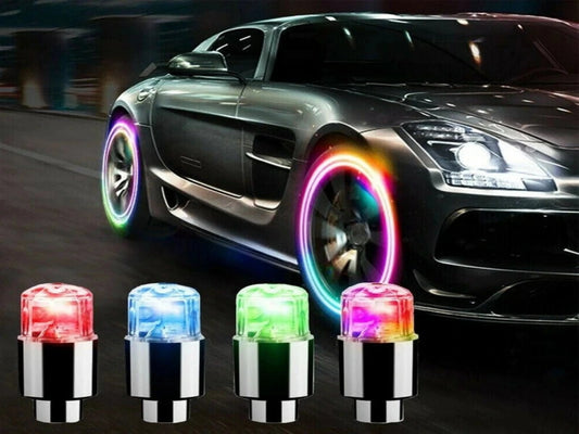 TAPA LED PARA VÁLVULA DE NEUMÁTICO X 4 unidades