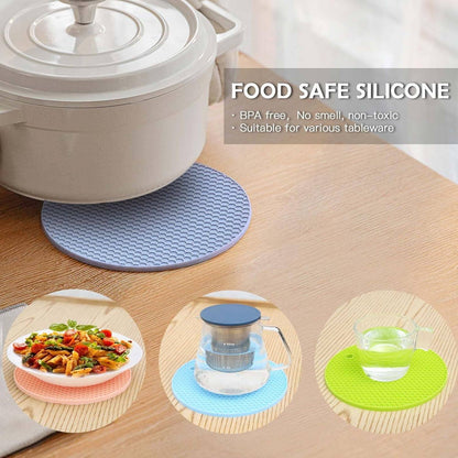 TAPETES DE SILICONA PARA COCINA X 4