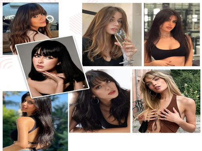 TOPPERS DE PELO SINTÉTICO