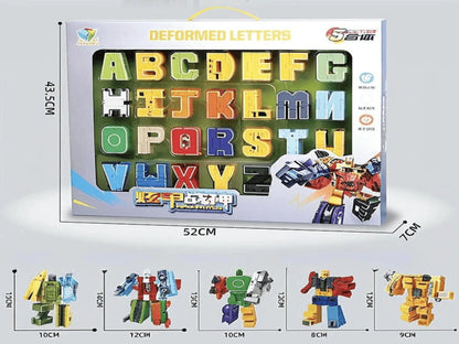 SET DE TRANSFORMER DE LETRAS