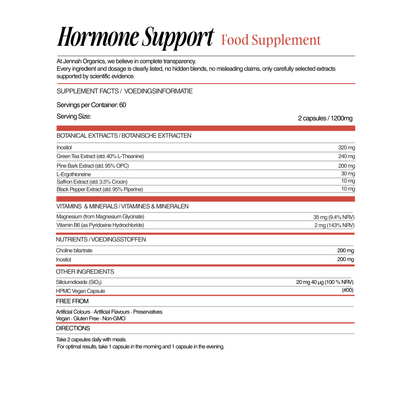 Hormone Harmony™ | Controla Sofocos, Estrés y Cambios de Humor