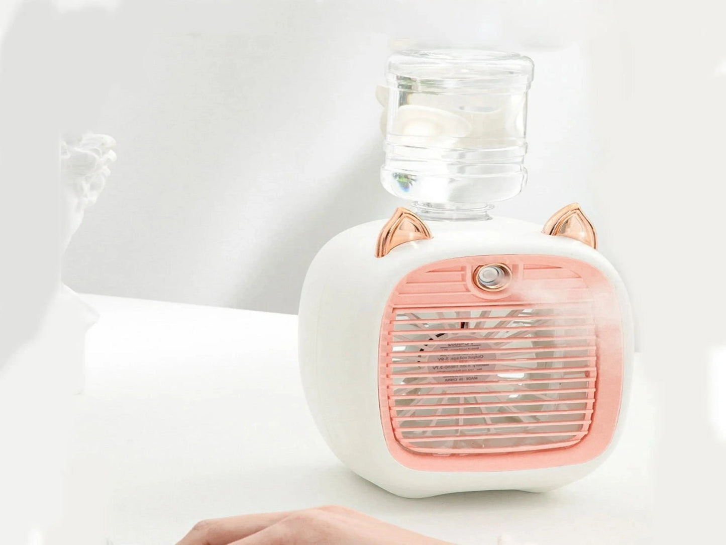 MINI VENTILADOR HUMIDIFICADOR