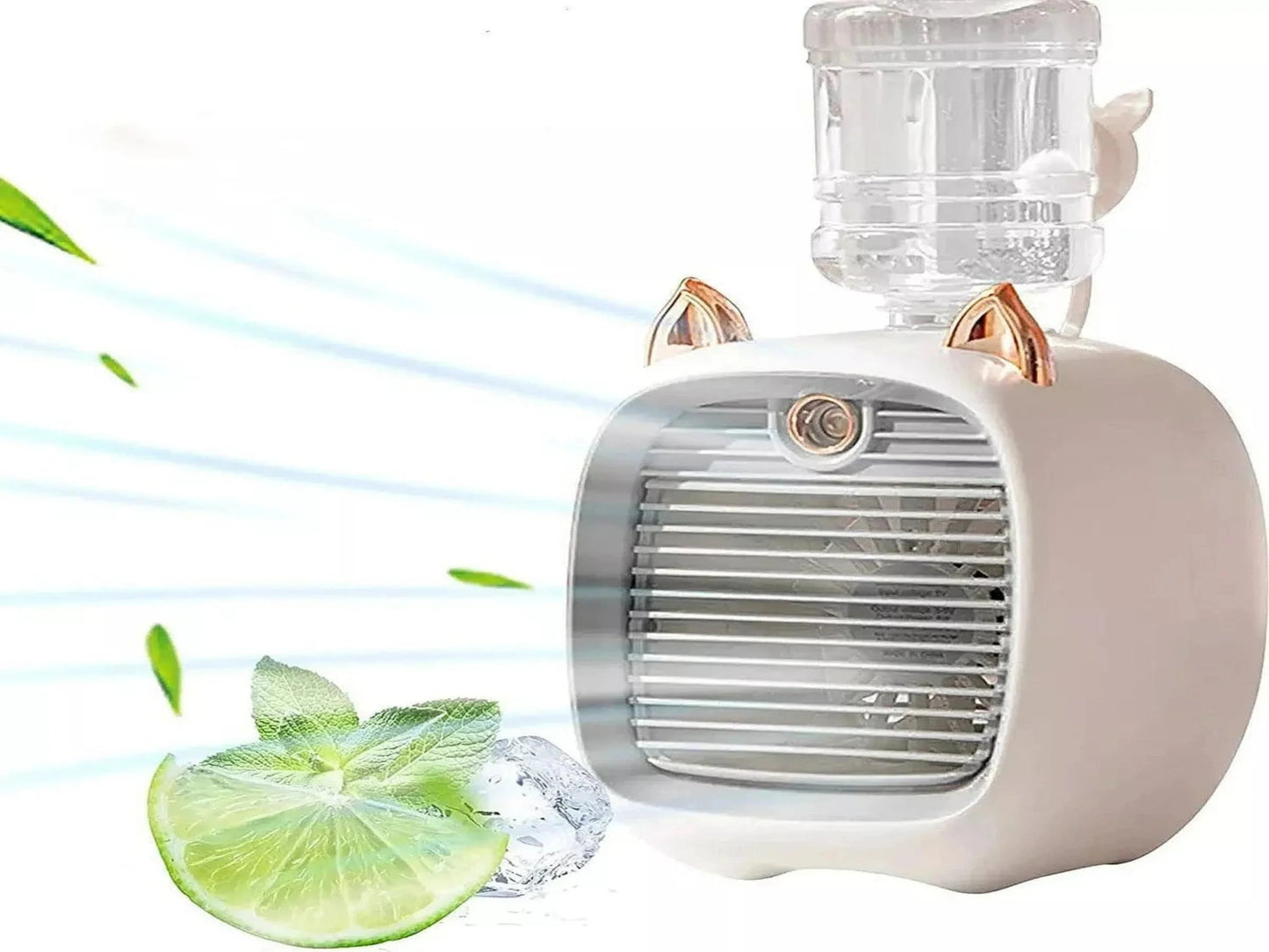 MINI VENTILADOR HUMIDIFICADOR