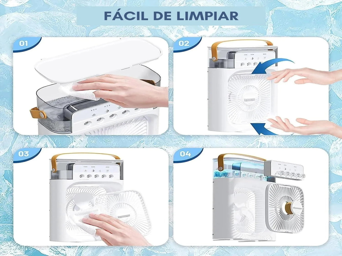 VENTILADOR HUMIDIFICADOR