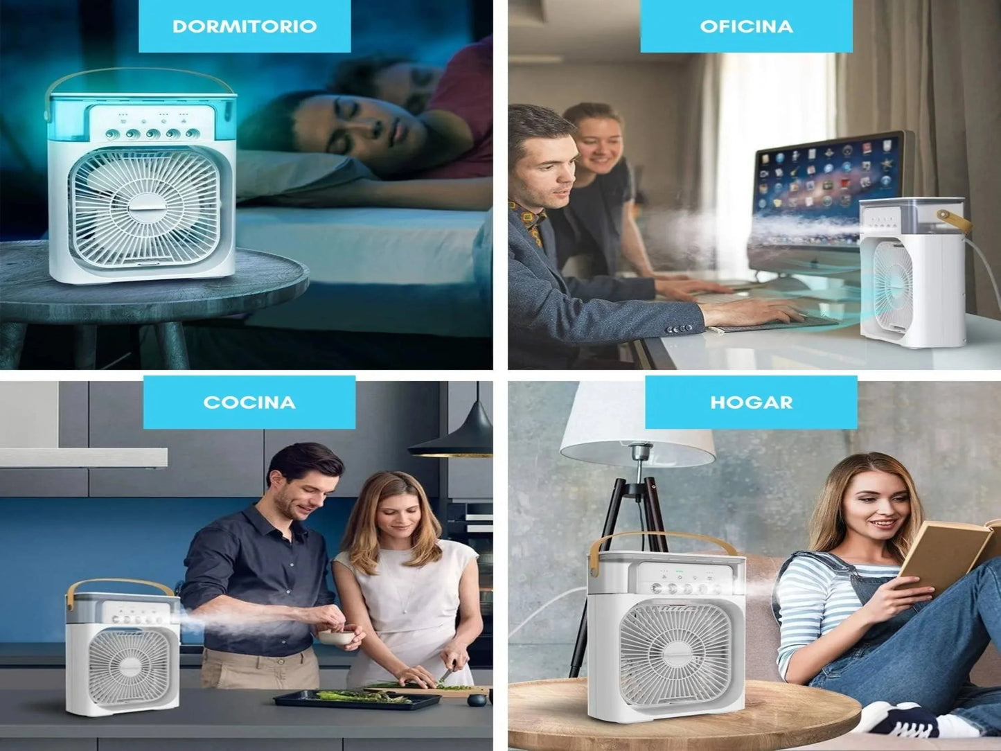 VENTILADOR HUMIDIFICADOR