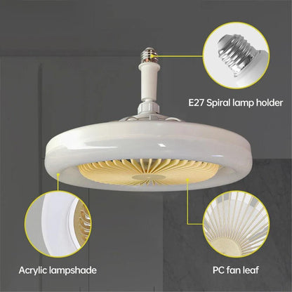 VENTILADOR CON LUZ