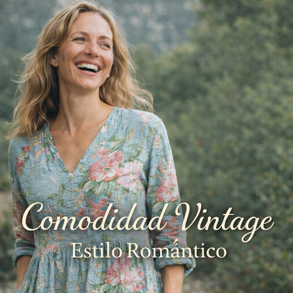 Vestido Vintage Floral