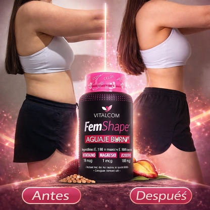 🔥 FemShape Aguaje Burn® | Empieza a marcar cintura y levantar curvas desde las primeras semanas