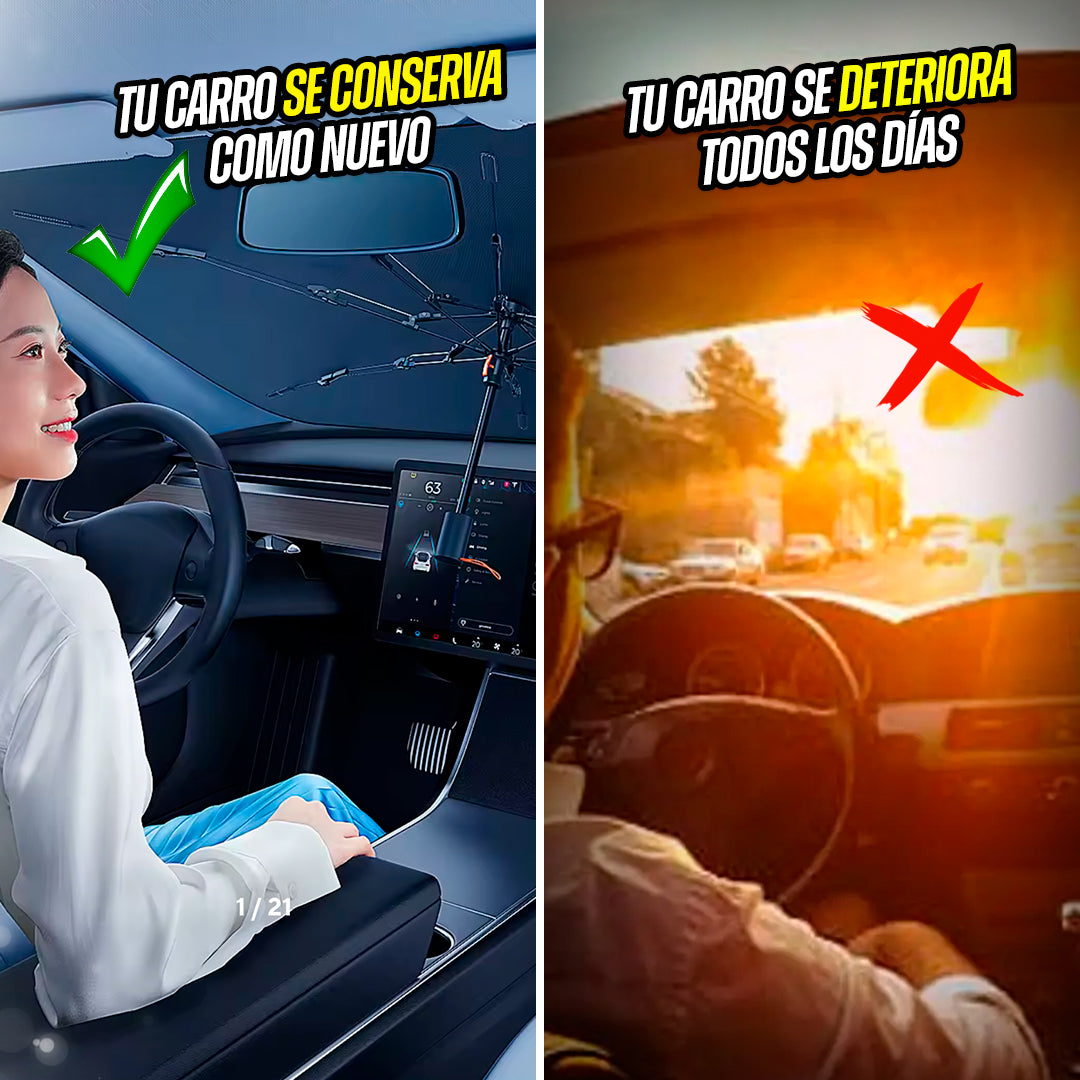 Sombrilla para carro