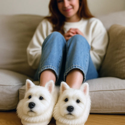 Pantuflas de Perro Súper Realistas — Siéntete como si caminaras con tu perro en cada paso 🐶