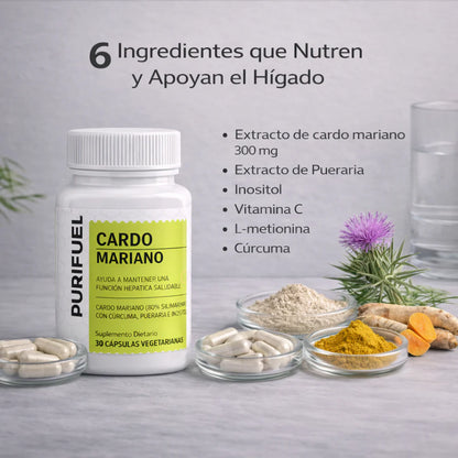 Purifuel™ Desintoxicación del Hígado y Limpieza de Colon