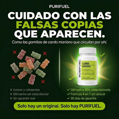 Purifuel™ Desintoxicación del Hígado y Limpieza de Colon