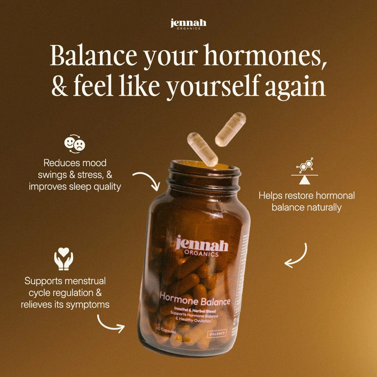 Hormone Harmony™ | Controla Sofocos, Estrés y Cambios de Humor