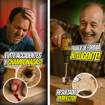 KIT DE BROCAS MULTIFUNCIONALES EN ACERO FRIO