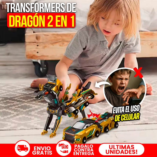 Transformers De Dragón 2 en 1