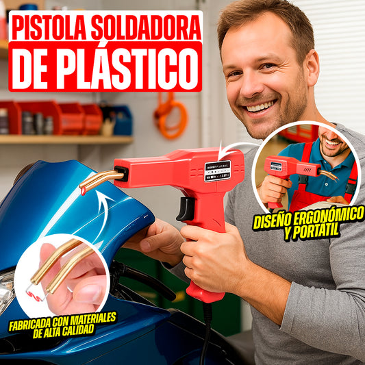 pistola soldadora de plástico